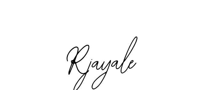 How to make Rjayale signature? Bearetta-2O07w is a professional autograph style. Create handwritten signature for Rjayale name. Rjayale signature style 12 images and pictures png