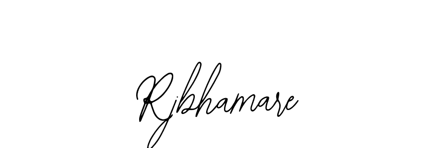 Similarly Bearetta-2O07w is the best handwritten signature design. Signature creator online .You can use it as an online autograph creator for name Rjbhamare. Rjbhamare signature style 12 images and pictures png