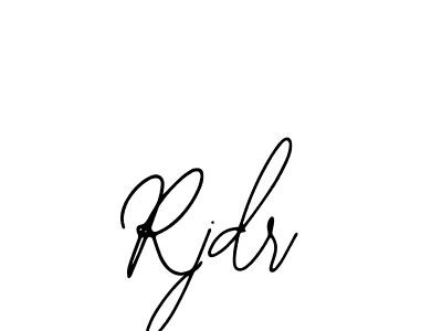 Use a signature maker to create a handwritten signature online. With this signature software, you can design (Bearetta-2O07w) your own signature for name Rjdr. Rjdr signature style 12 images and pictures png