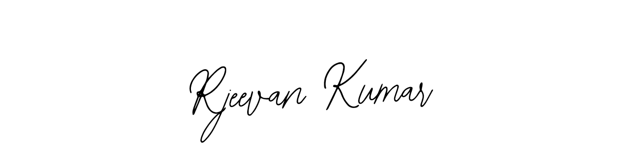 How to make Rjeevan Kumar signature? Bearetta-2O07w is a professional autograph style. Create handwritten signature for Rjeevan Kumar name. Rjeevan Kumar signature style 12 images and pictures png