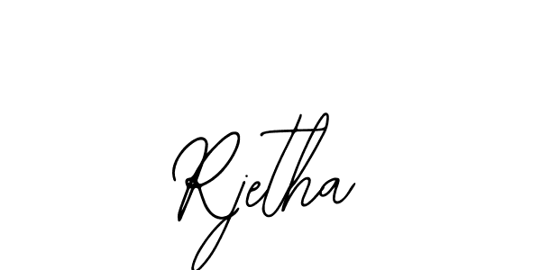 You can use this online signature creator to create a handwritten signature for the name Rjetha. This is the best online autograph maker. Rjetha signature style 12 images and pictures png