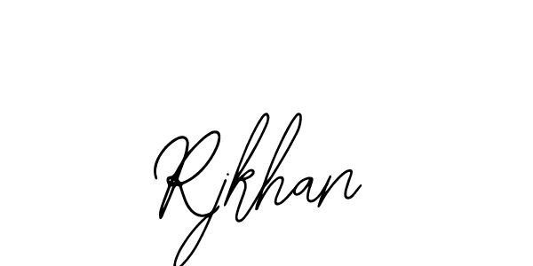 How to Draw Rjkhan signature style? Bearetta-2O07w is a latest design signature styles for name Rjkhan. Rjkhan signature style 12 images and pictures png