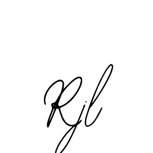 Bearetta-2O07w is a professional signature style that is perfect for those who want to add a touch of class to their signature. It is also a great choice for those who want to make their signature more unique. Get Rjl name to fancy signature for free. Rjl signature style 12 images and pictures png