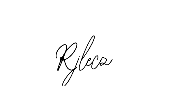 This is the best signature style for the Rjlecz name. Also you like these signature font (Bearetta-2O07w). Mix name signature. Rjlecz signature style 12 images and pictures png