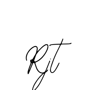 How to make Rjt signature? Bearetta-2O07w is a professional autograph style. Create handwritten signature for Rjt name. Rjt signature style 12 images and pictures png