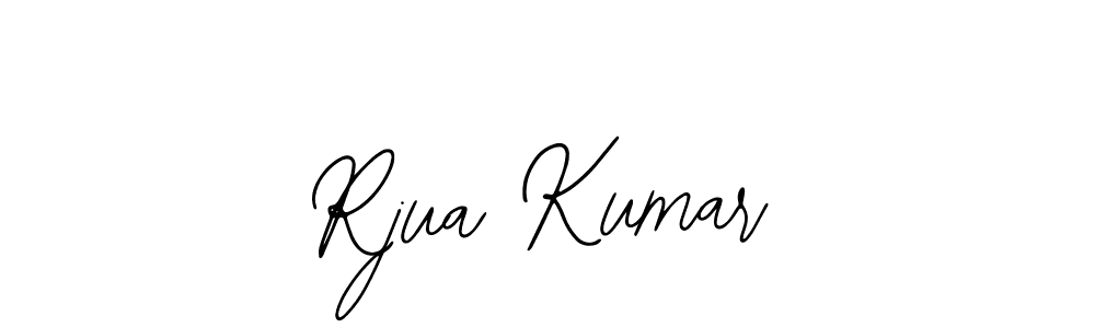 Similarly Bearetta-2O07w is the best handwritten signature design. Signature creator online .You can use it as an online autograph creator for name Rjua Kumar. Rjua Kumar signature style 12 images and pictures png