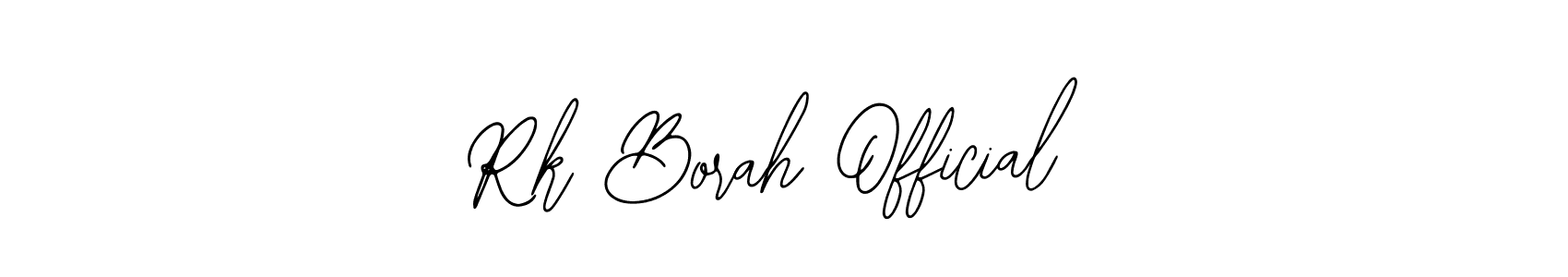 Similarly Bearetta-2O07w is the best handwritten signature design. Signature creator online .You can use it as an online autograph creator for name Rk Borah Official. Rk Borah Official signature style 12 images and pictures png