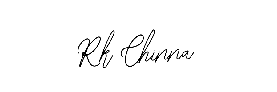 Also we have Rk Chinna name is the best signature style. Create professional handwritten signature collection using Bearetta-2O07w autograph style. Rk Chinna signature style 12 images and pictures png