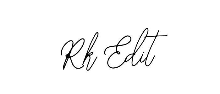 The best way (Bearetta-2O07w) to make a short signature is to pick only two or three words in your name. The name Rk Edit include a total of six letters. For converting this name. Rk Edit signature style 12 images and pictures png