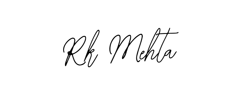 Design your own signature with our free online signature maker. With this signature software, you can create a handwritten (Bearetta-2O07w) signature for name Rk Mehta. Rk Mehta signature style 12 images and pictures png