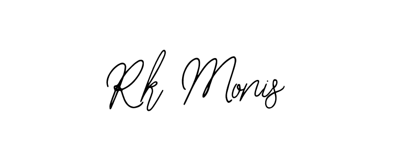 You can use this online signature creator to create a handwritten signature for the name Rk Monis. This is the best online autograph maker. Rk Monis signature style 12 images and pictures png