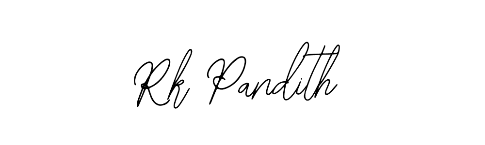 You can use this online signature creator to create a handwritten signature for the name Rk Pandith. This is the best online autograph maker. Rk Pandith signature style 12 images and pictures png