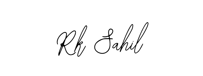 This is the best signature style for the Rk Sahil name. Also you like these signature font (Bearetta-2O07w). Mix name signature. Rk Sahil signature style 12 images and pictures png