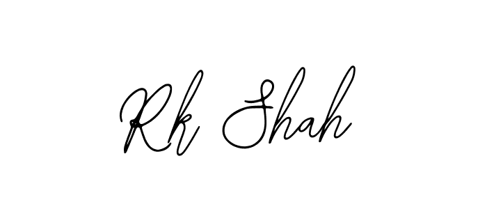 Also You can easily find your signature by using the search form. We will create Rk Shah name handwritten signature images for you free of cost using Bearetta-2O07w sign style. Rk Shah signature style 12 images and pictures png