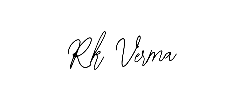 Create a beautiful signature design for name Rk Verma. With this signature (Bearetta-2O07w) fonts, you can make a handwritten signature for free. Rk Verma signature style 12 images and pictures png