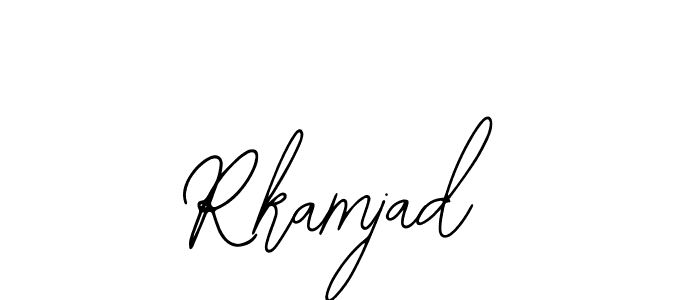 It looks lik you need a new signature style for name Rkamjad. Design unique handwritten (Bearetta-2O07w) signature with our free signature maker in just a few clicks. Rkamjad signature style 12 images and pictures png