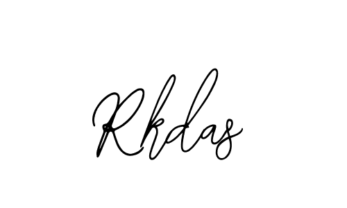 How to make Rkdas signature? Bearetta-2O07w is a professional autograph style. Create handwritten signature for Rkdas name. Rkdas signature style 12 images and pictures png