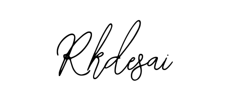 How to make Rkdesai name signature. Use Bearetta-2O07w style for creating short signs online. This is the latest handwritten sign. Rkdesai signature style 12 images and pictures png