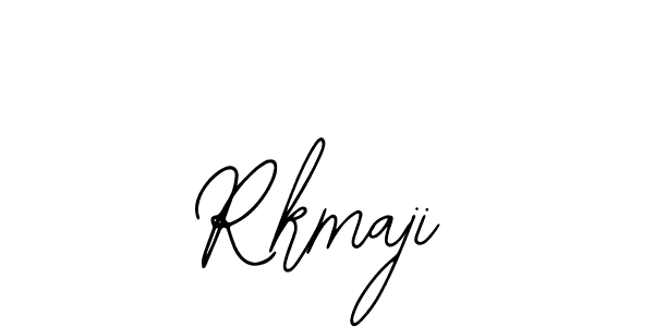 How to make Rkmaji name signature. Use Bearetta-2O07w style for creating short signs online. This is the latest handwritten sign. Rkmaji signature style 12 images and pictures png