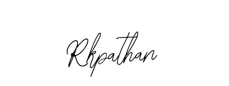 Rkpathan stylish signature style. Best Handwritten Sign (Bearetta-2O07w) for my name. Handwritten Signature Collection Ideas for my name Rkpathan. Rkpathan signature style 12 images and pictures png