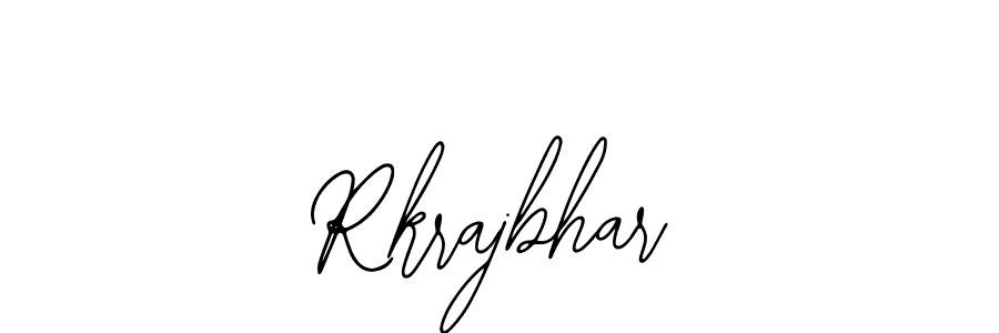 You should practise on your own different ways (Bearetta-2O07w) to write your name (Rkrajbhar) in signature. don't let someone else do it for you. Rkrajbhar signature style 12 images and pictures png