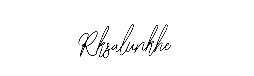 It looks lik you need a new signature style for name Rksalunkhe. Design unique handwritten (Bearetta-2O07w) signature with our free signature maker in just a few clicks. Rksalunkhe signature style 12 images and pictures png