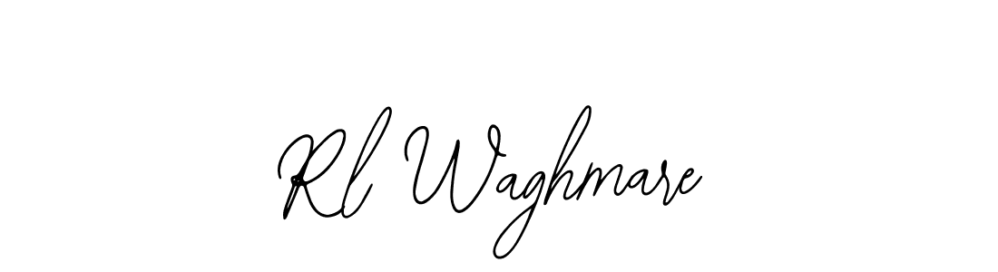 Use a signature maker to create a handwritten signature online. With this signature software, you can design (Bearetta-2O07w) your own signature for name Rl Waghmare. Rl Waghmare signature style 12 images and pictures png