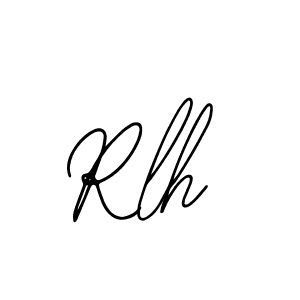 How to make Rlh name signature. Use Bearetta-2O07w style for creating short signs online. This is the latest handwritten sign. Rlh signature style 12 images and pictures png