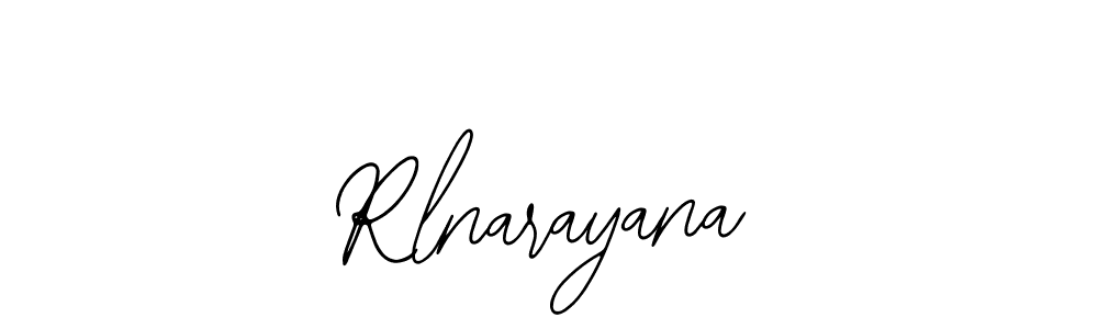 Create a beautiful signature design for name Rlnarayana. With this signature (Bearetta-2O07w) fonts, you can make a handwritten signature for free. Rlnarayana signature style 12 images and pictures png