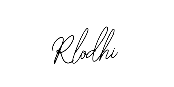 Design your own signature with our free online signature maker. With this signature software, you can create a handwritten (Bearetta-2O07w) signature for name Rlodhi. Rlodhi signature style 12 images and pictures png