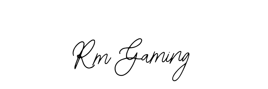 How to Draw Rm Gaming signature style? Bearetta-2O07w is a latest design signature styles for name Rm Gaming. Rm Gaming signature style 12 images and pictures png