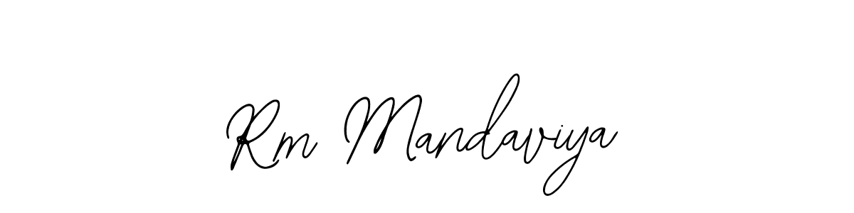 Make a beautiful signature design for name Rm Mandaviya. With this signature (Bearetta-2O07w) style, you can create a handwritten signature for free. Rm Mandaviya signature style 12 images and pictures png
