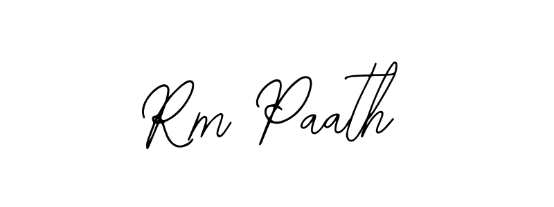 Rm Paath stylish signature style. Best Handwritten Sign (Bearetta-2O07w) for my name. Handwritten Signature Collection Ideas for my name Rm Paath. Rm Paath signature style 12 images and pictures png