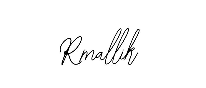 Rmallik stylish signature style. Best Handwritten Sign (Bearetta-2O07w) for my name. Handwritten Signature Collection Ideas for my name Rmallik. Rmallik signature style 12 images and pictures png