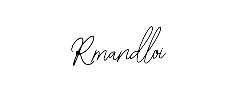 Use a signature maker to create a handwritten signature online. With this signature software, you can design (Bearetta-2O07w) your own signature for name Rmandloi. Rmandloi signature style 12 images and pictures png