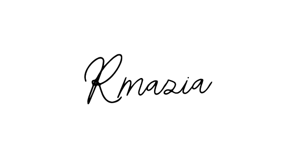 if you are searching for the best signature style for your name Rmazia. so please give up your signature search. here we have designed multiple signature styles  using Bearetta-2O07w. Rmazia signature style 12 images and pictures png