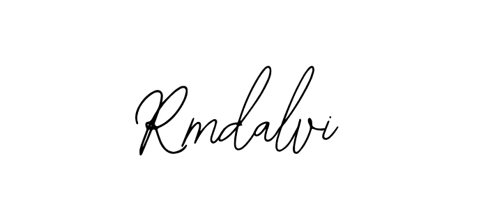 Create a beautiful signature design for name Rmdalvi. With this signature (Bearetta-2O07w) fonts, you can make a handwritten signature for free. Rmdalvi signature style 12 images and pictures png
