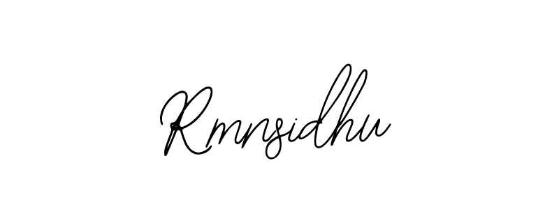 Make a beautiful signature design for name Rmnsidhu. Use this online signature maker to create a handwritten signature for free. Rmnsidhu signature style 12 images and pictures png