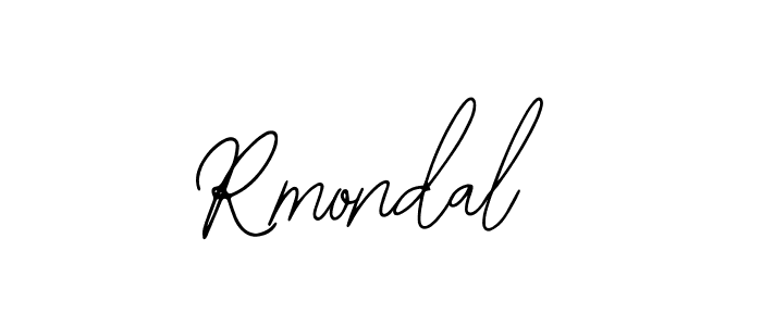 Use a signature maker to create a handwritten signature online. With this signature software, you can design (Bearetta-2O07w) your own signature for name Rmondal. Rmondal signature style 12 images and pictures png