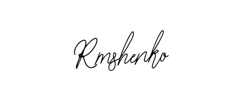 if you are searching for the best signature style for your name Rmshenko. so please give up your signature search. here we have designed multiple signature styles  using Bearetta-2O07w. Rmshenko signature style 12 images and pictures png