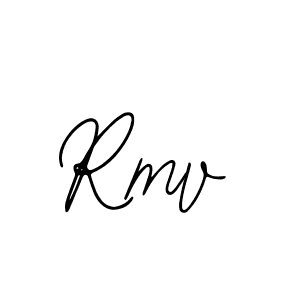 Use a signature maker to create a handwritten signature online. With this signature software, you can design (Bearetta-2O07w) your own signature for name Rmv. Rmv signature style 12 images and pictures png