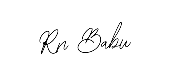 Bearetta-2O07w is a professional signature style that is perfect for those who want to add a touch of class to their signature. It is also a great choice for those who want to make their signature more unique. Get Rn Babu name to fancy signature for free. Rn Babu signature style 12 images and pictures png
