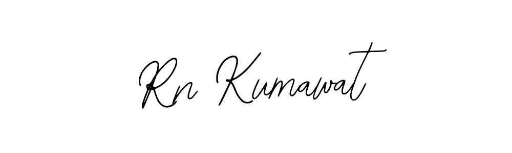 Rn Kumawat stylish signature style. Best Handwritten Sign (Bearetta-2O07w) for my name. Handwritten Signature Collection Ideas for my name Rn Kumawat. Rn Kumawat signature style 12 images and pictures png