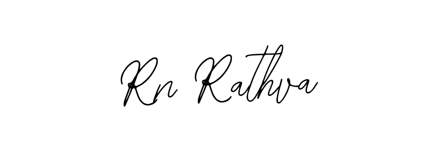 Rn Rathva stylish signature style. Best Handwritten Sign (Bearetta-2O07w) for my name. Handwritten Signature Collection Ideas for my name Rn Rathva. Rn Rathva signature style 12 images and pictures png