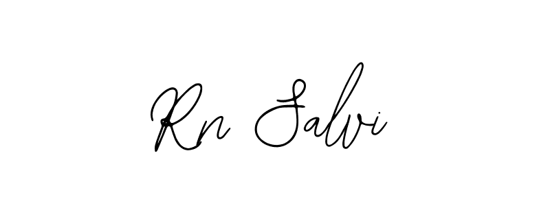 How to Draw Rn Salvi signature style? Bearetta-2O07w is a latest design signature styles for name Rn Salvi. Rn Salvi signature style 12 images and pictures png