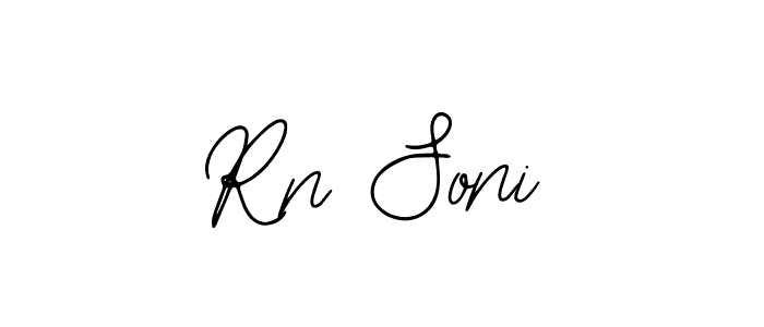 Also we have Rn Soni name is the best signature style. Create professional handwritten signature collection using Bearetta-2O07w autograph style. Rn Soni signature style 12 images and pictures png