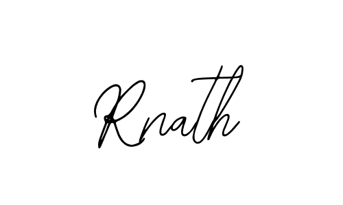 How to make Rnath name signature. Use Bearetta-2O07w style for creating short signs online. This is the latest handwritten sign. Rnath signature style 12 images and pictures png