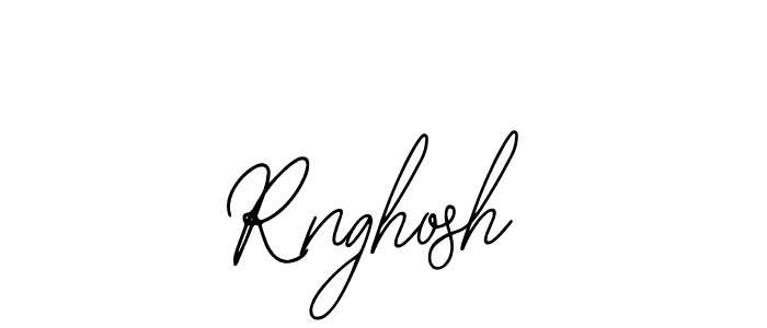 How to make Rnghosh name signature. Use Bearetta-2O07w style for creating short signs online. This is the latest handwritten sign. Rnghosh signature style 12 images and pictures png