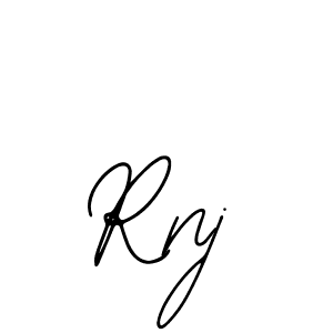 It looks lik you need a new signature style for name Rnj. Design unique handwritten (Bearetta-2O07w) signature with our free signature maker in just a few clicks. Rnj signature style 12 images and pictures png