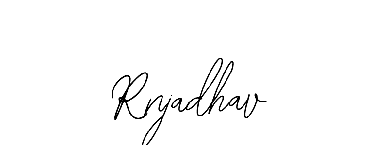 Here are the top 10 professional signature styles for the name Rnjadhav. These are the best autograph styles you can use for your name. Rnjadhav signature style 12 images and pictures png